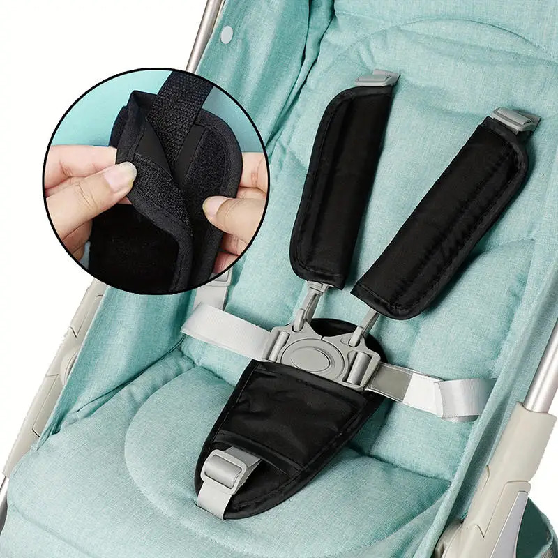 Infant Car Seat Cover - Baby Safety Car Seat Belt Pads