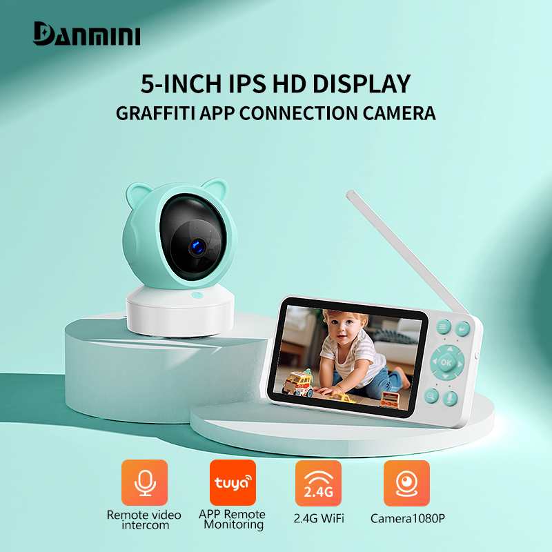 Wireless Baby Monitor - Danmini TUYA App Control Baby Monitor