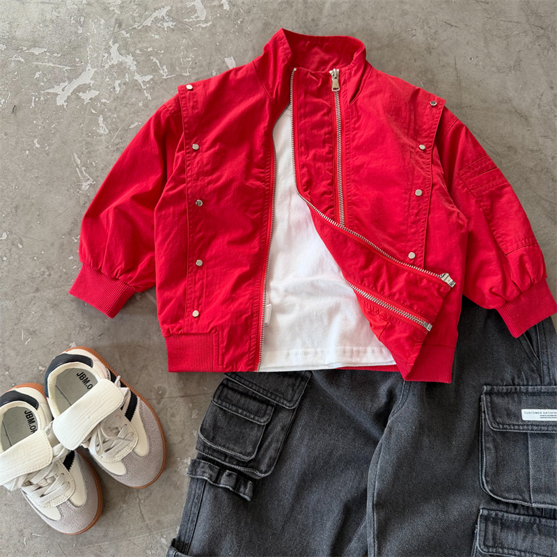 Baby Products Korean - Children's Jacket 2026 Autumn New Product