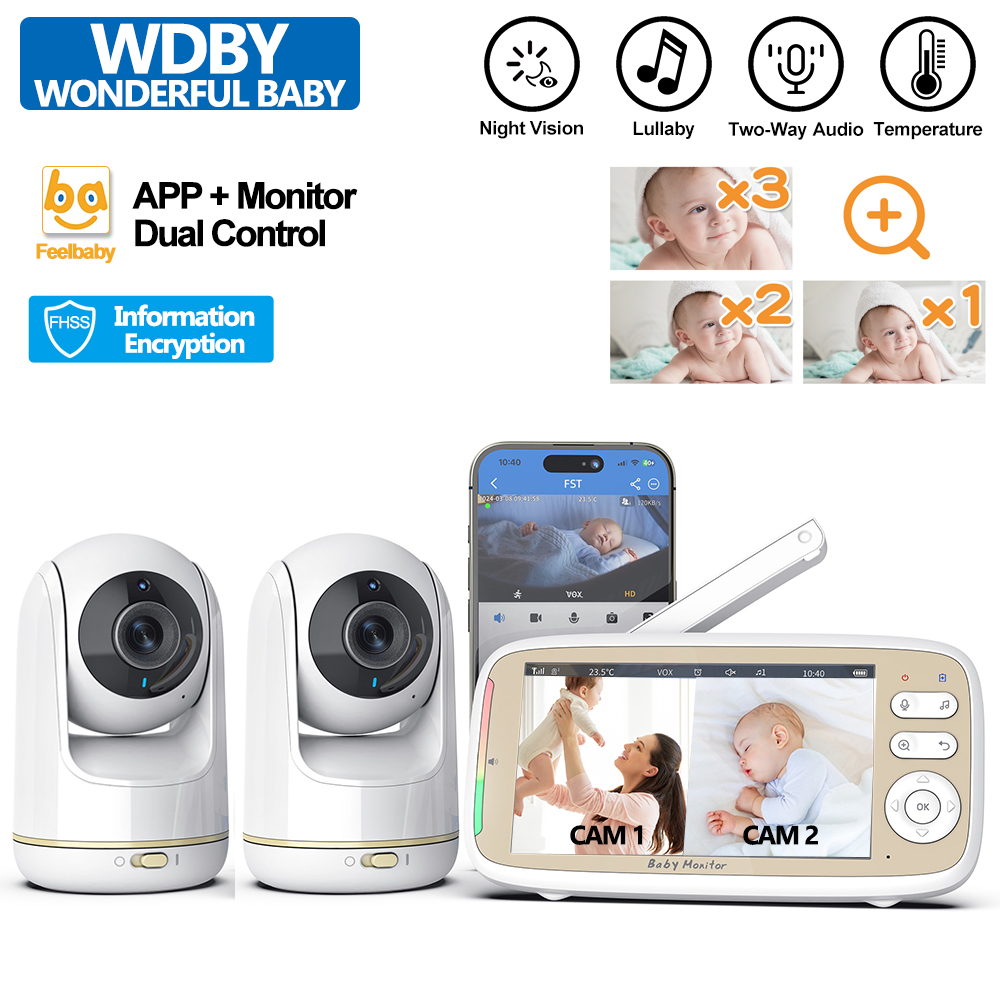 VB803 PRO Baby Monitor with 2p - Wireless Baby Monitor 评论和价格