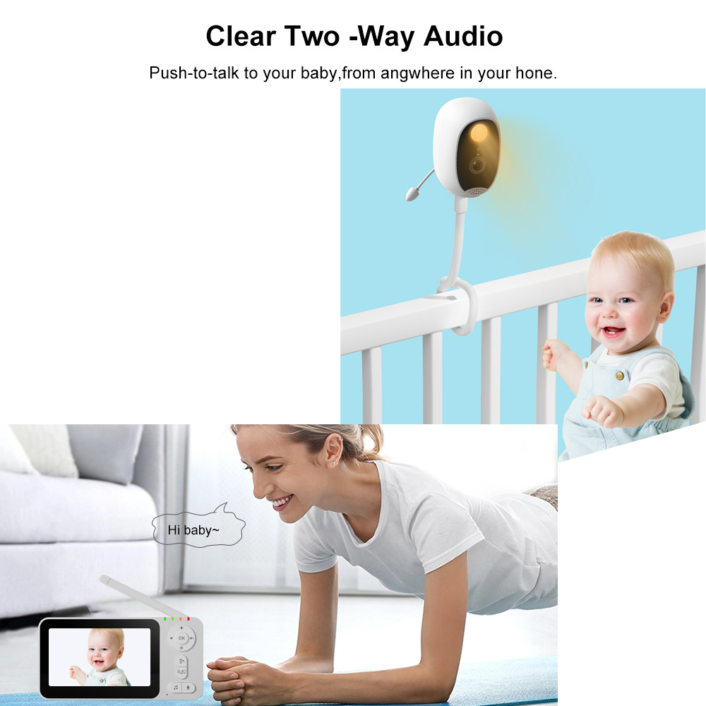 4.3-inch Intelligent Baby Moni - Wireless Baby Monitor 评论和价格