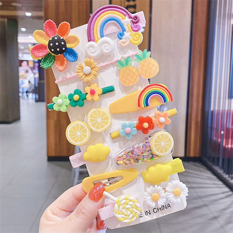 14pcs Set Of Hair Clips For Gi - Baby Products Lotion 评论和价格