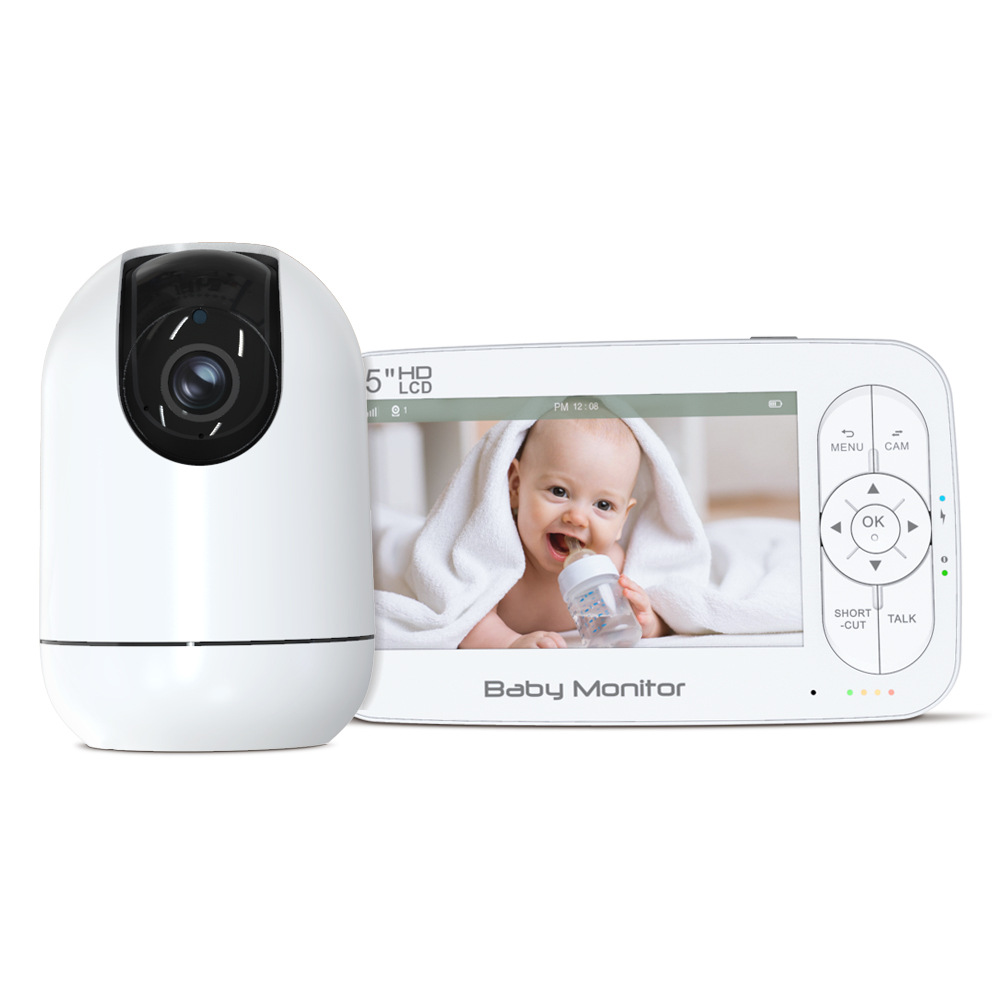 5Inch 2MP 1080P  APP Remote Co - Wireless Baby Monitor 评论和价格