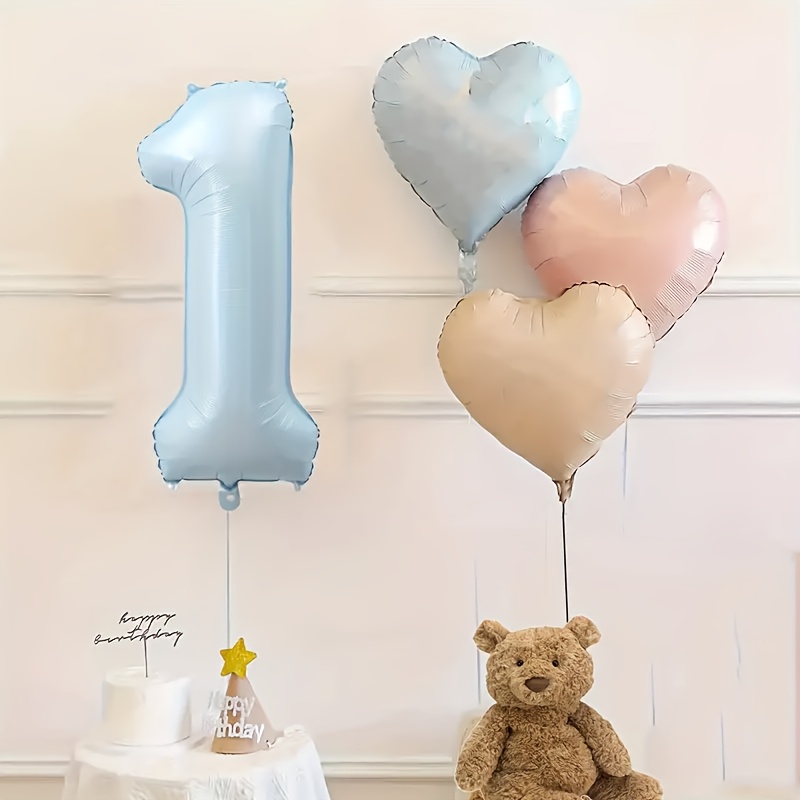 4Pcs Baby Blue Number Birthday - Baby Products Lotion 评论和价格