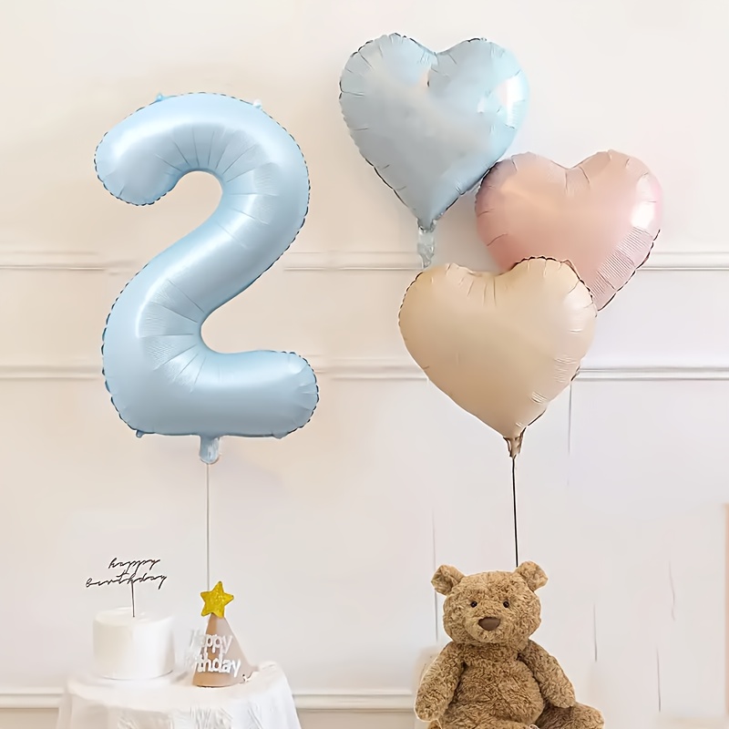 4Pcs Baby Blue Number Birthday - Baby Products Lotion 评论和价格