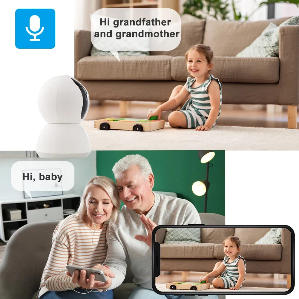 400W Smart Tuya Indoor Camera  - Wireless Baby Monitor 评论和价格