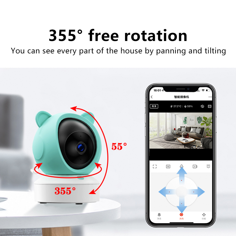 Danmini 1080P Baby Monitor Mob - Wireless Baby Monitor 评论和价格