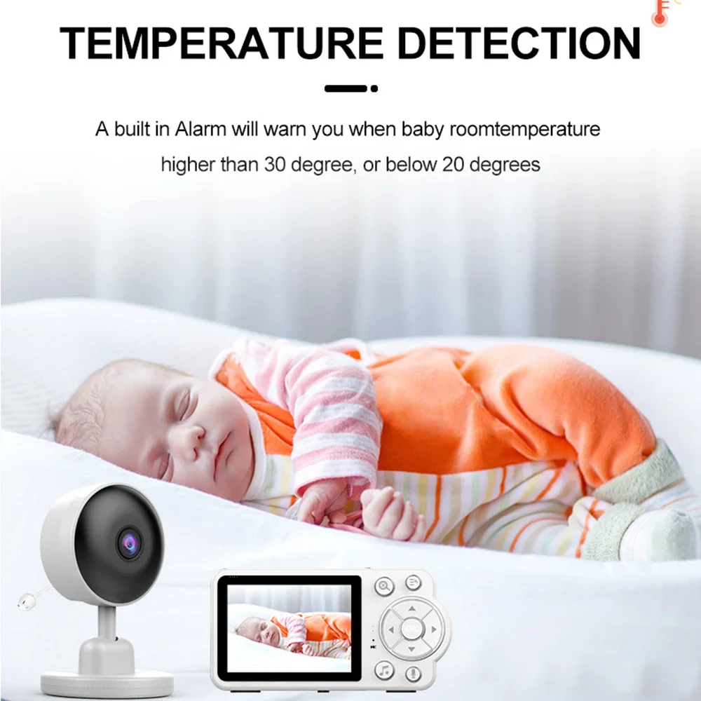 2.8 Inch Video Baby Monitor Di - Wireless Baby Monitor 评论和价格