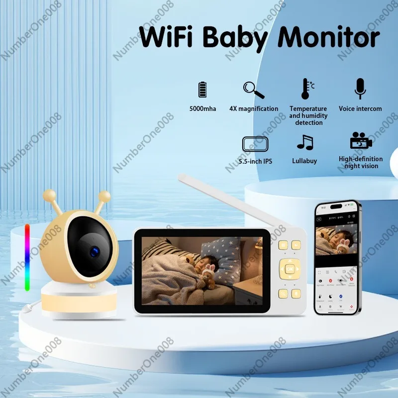 5 Inch HD Baby Monitor, Wirele - Wireless Baby Monitor 评论和价格