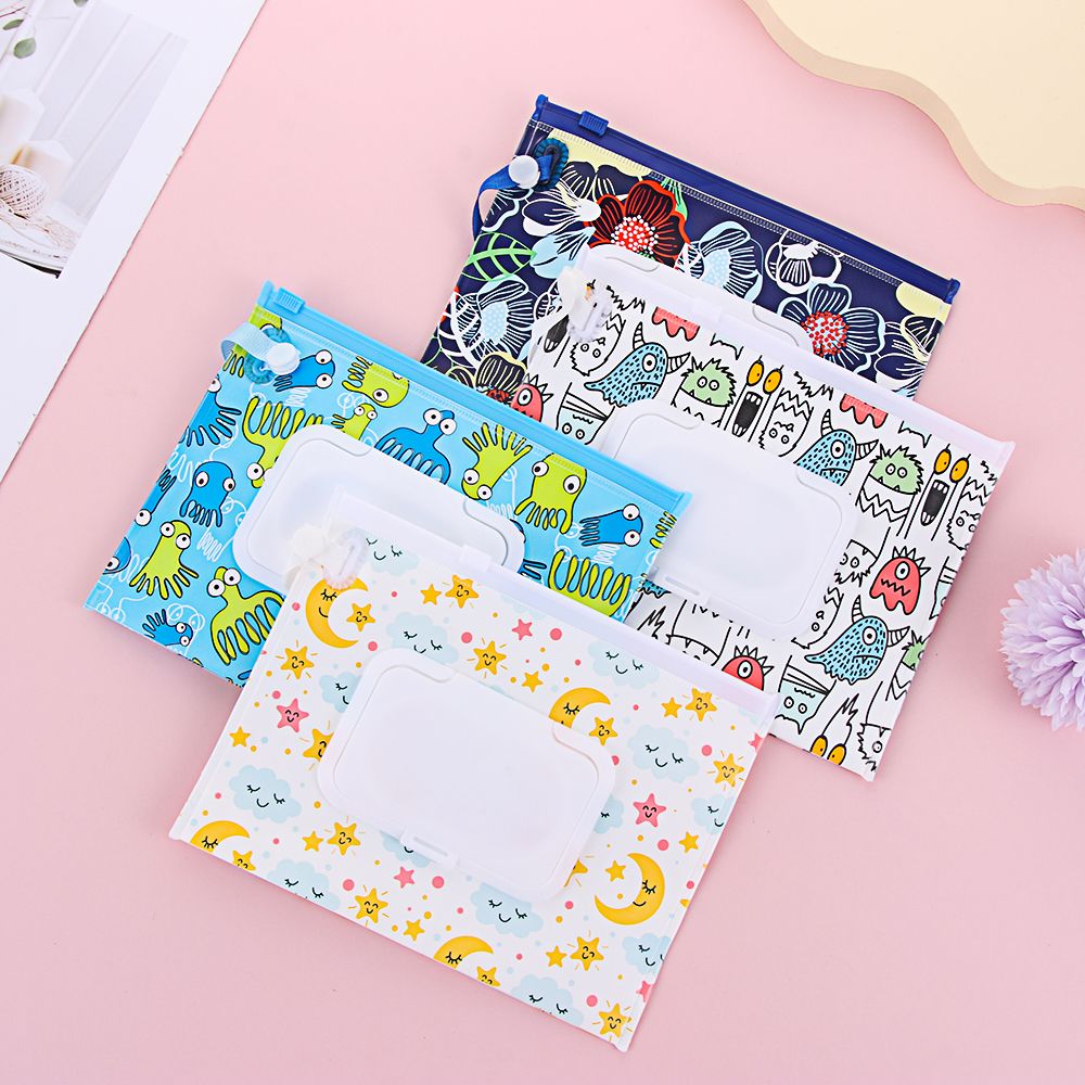 Portable Flip Cover Wet Wipes  - Baby Products Korean 评论和价格