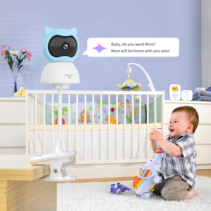 4MP WiFi Xiaovv Indoor Baby Mo - Wireless Baby Monitor 评论和价格