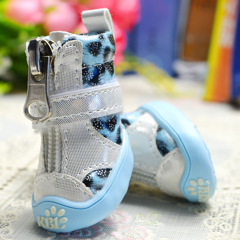 Bling Leopard  Pet Shoe Dog Pu - Baby Products News 评论和价格