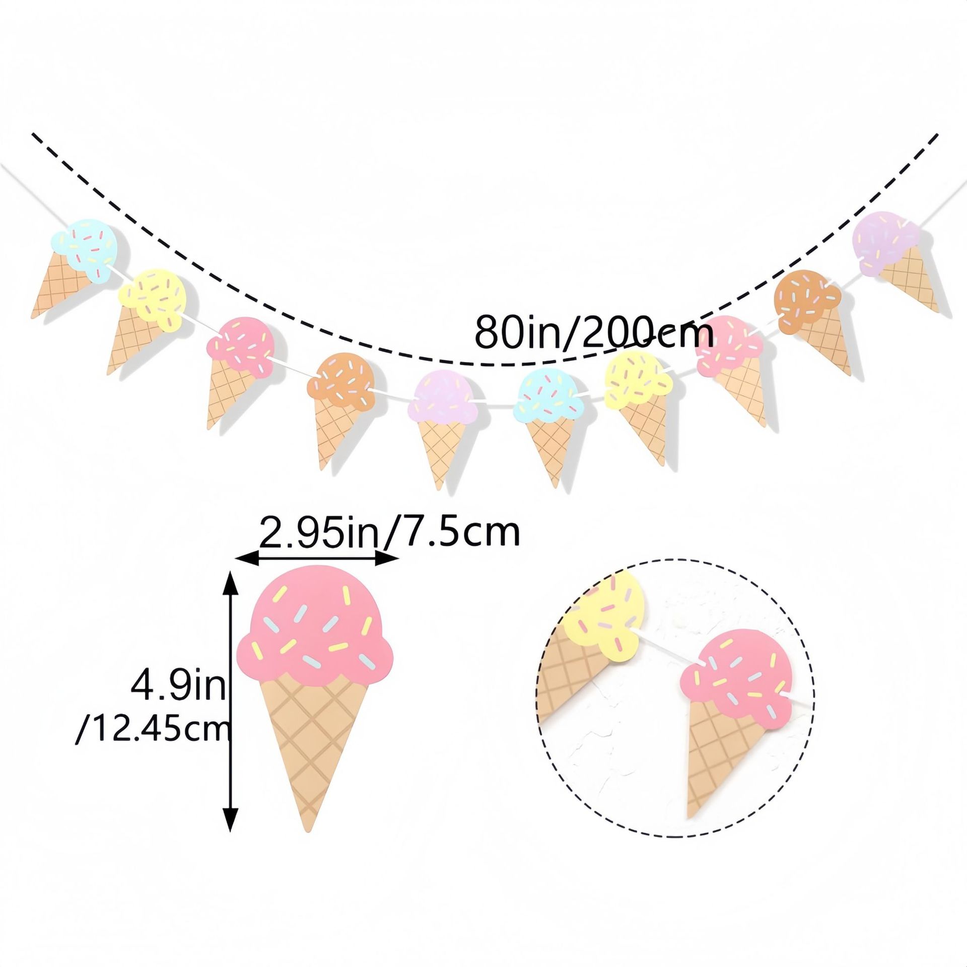 Sweet Ice Cream Theme Paper Ba - Baby Products Lotion 评论和价格