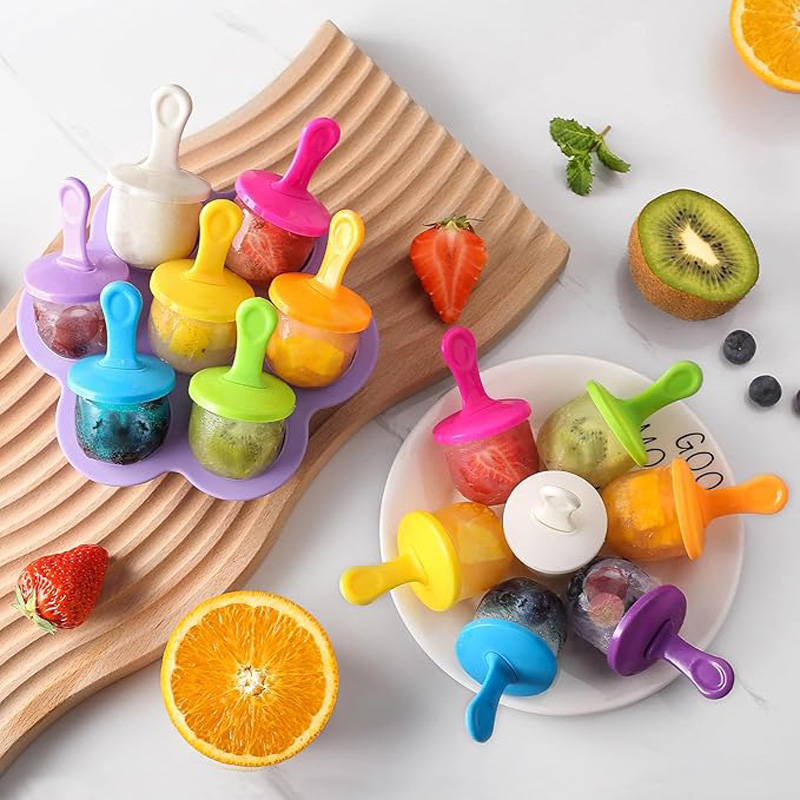 1pc 7 Holes DIY Ice Cream Pops - Baby Products Lotion 评论和价格